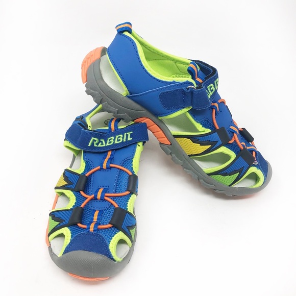 NEW RABBIT Blue Unisex Water Sandal Shoe-Size 3.5 - Picture 1 of 7